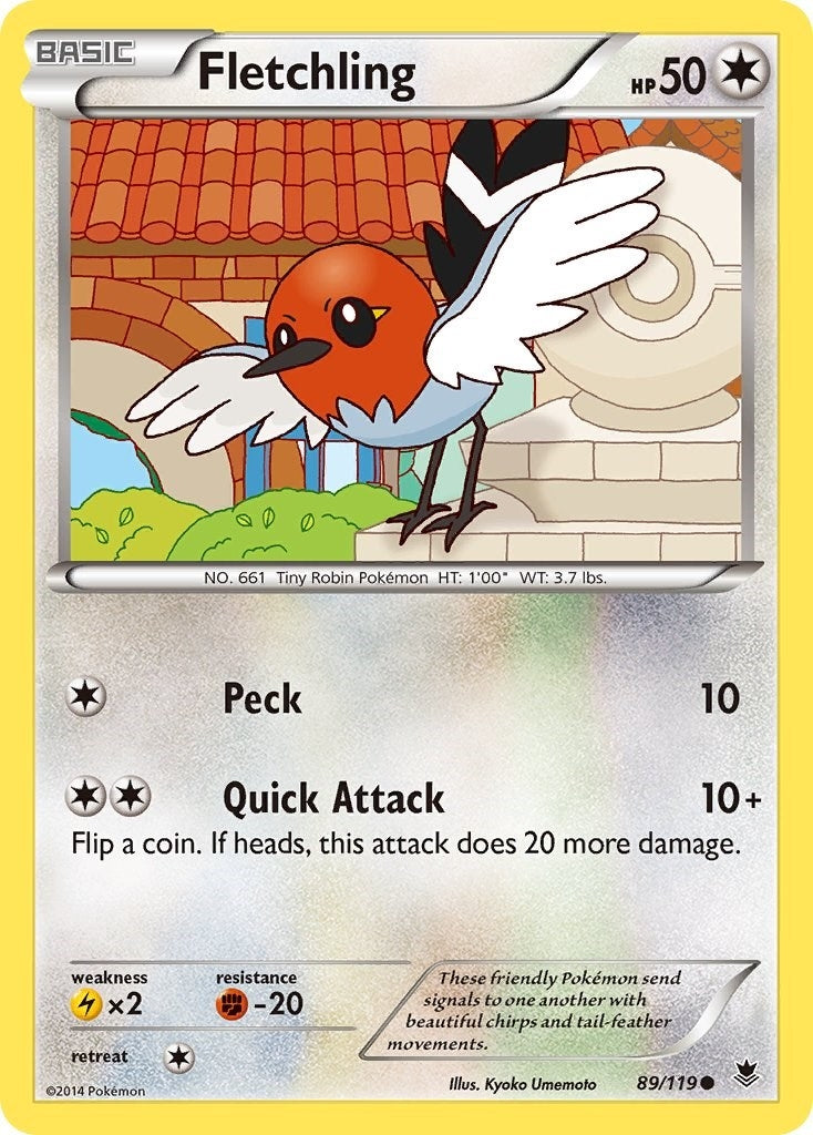 Fletchling (89/119) (PHF)