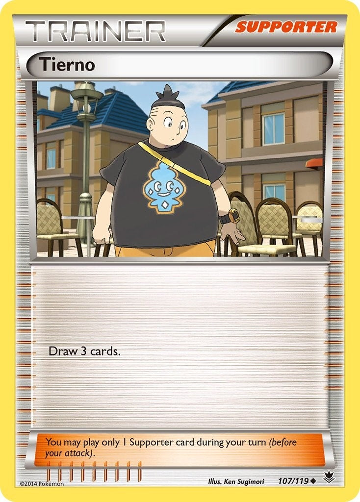 Tierno (107/119) (XY - Phantom Forces) (PHF)