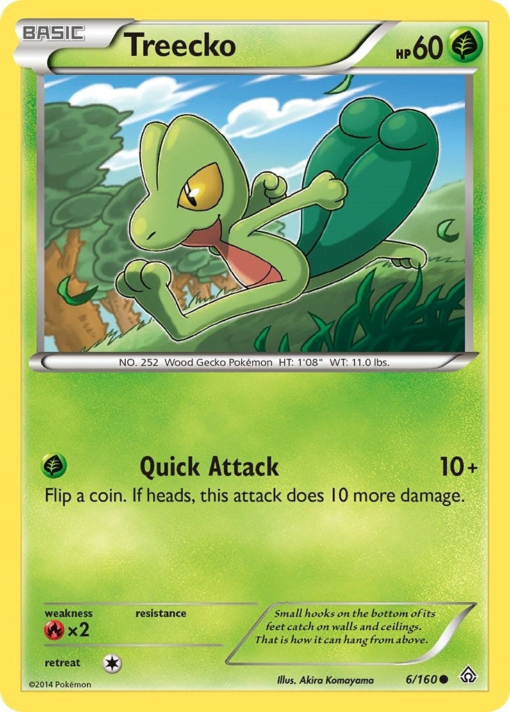 Treecko (6/160) (PRC)
