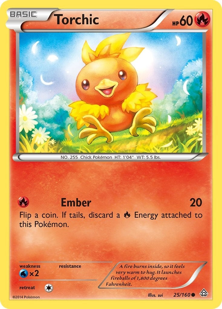 Torchic (25/160) (PRC)