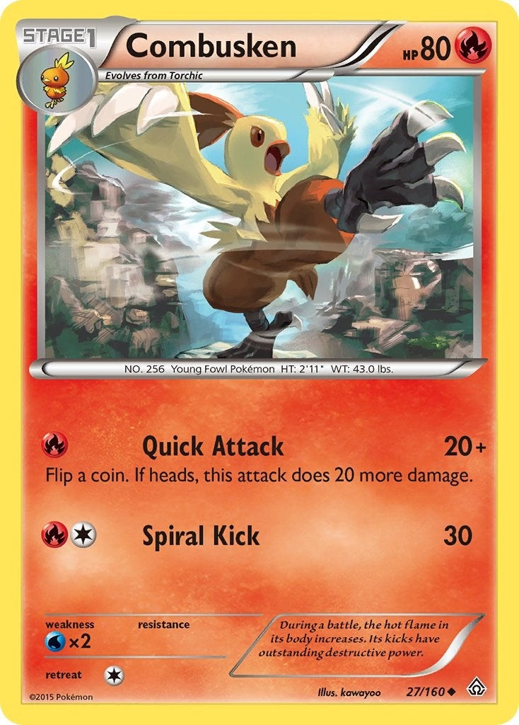 Combusken (27/160) (XY - Primal Clash) (PRC)