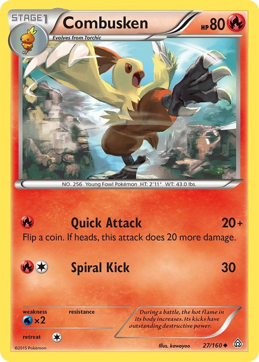 Combusken (27/160) (XY - Primal Clash) (PRC)