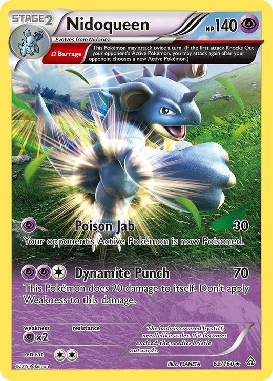 Nidoqueen (Omega) (69/160) (XY - Primal Clash) (PRC)