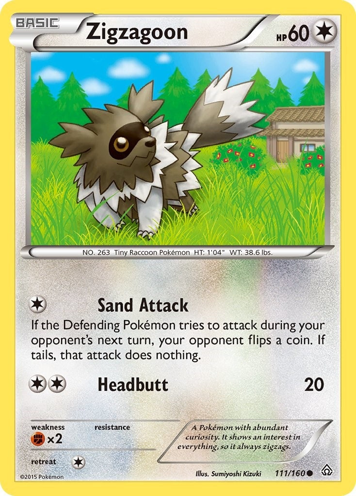 Zigzagoon (111/160) (PRC)
