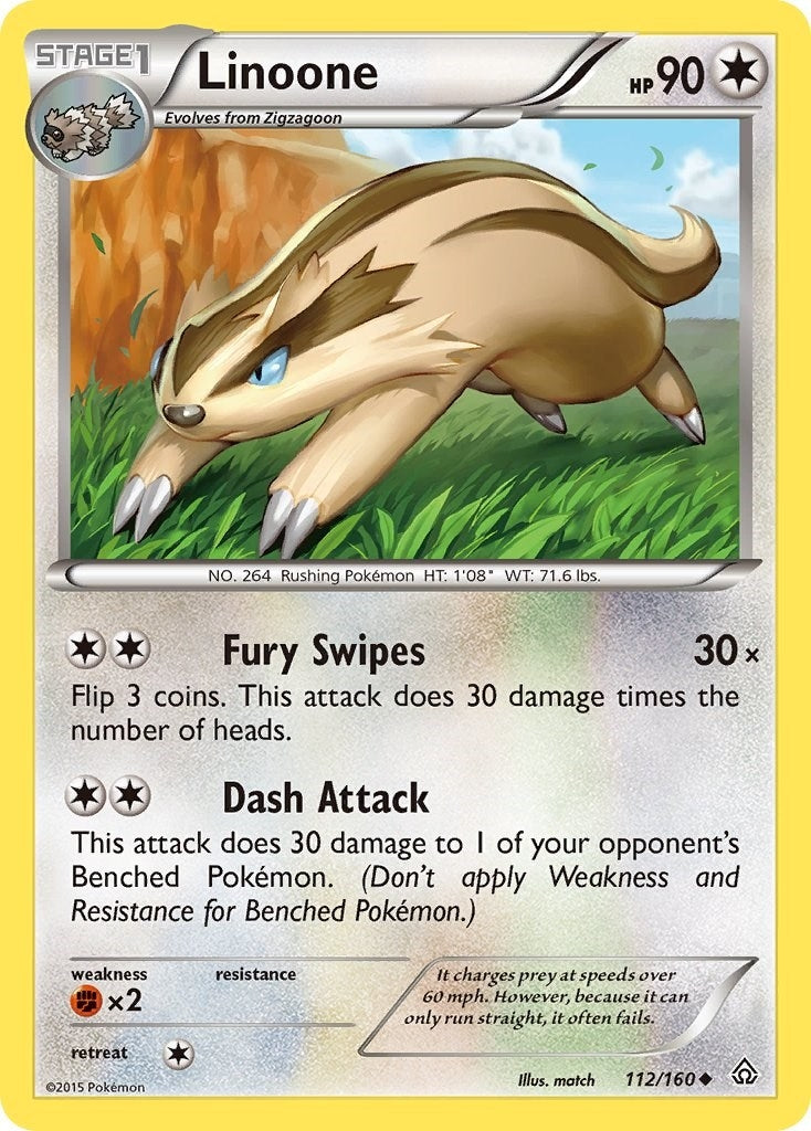 Linoone (112/160) (PRC)