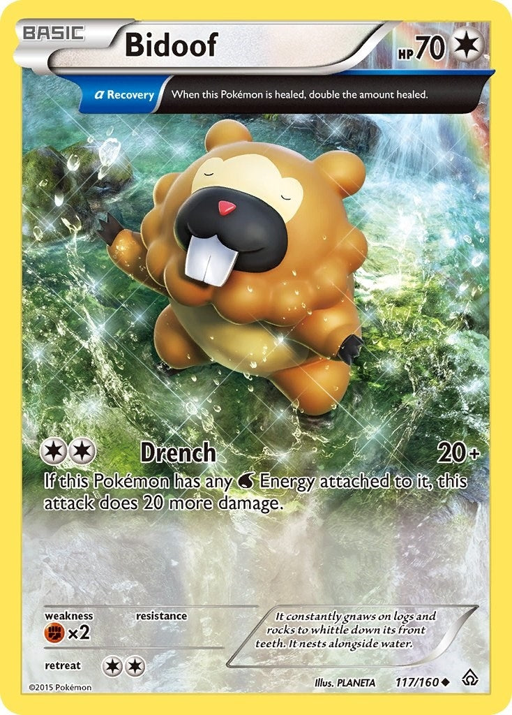 Bidoof (Alpha) (117/160) (PRC)