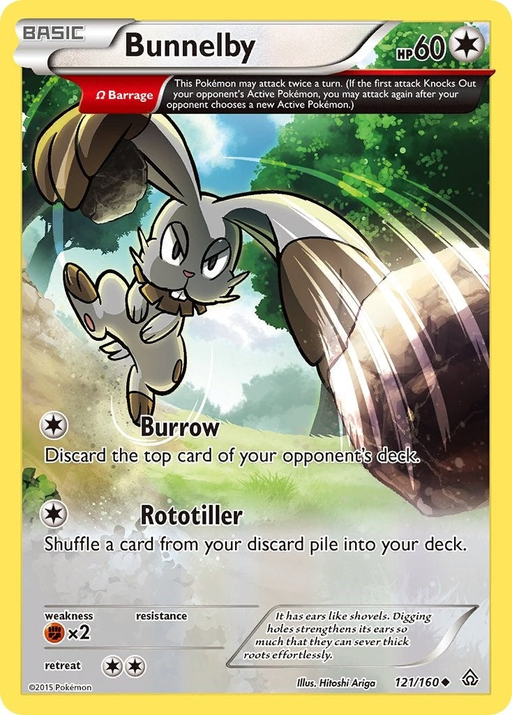 Bunnelby (Omega) (121/160) (XY - Primal Clash) (PRC)