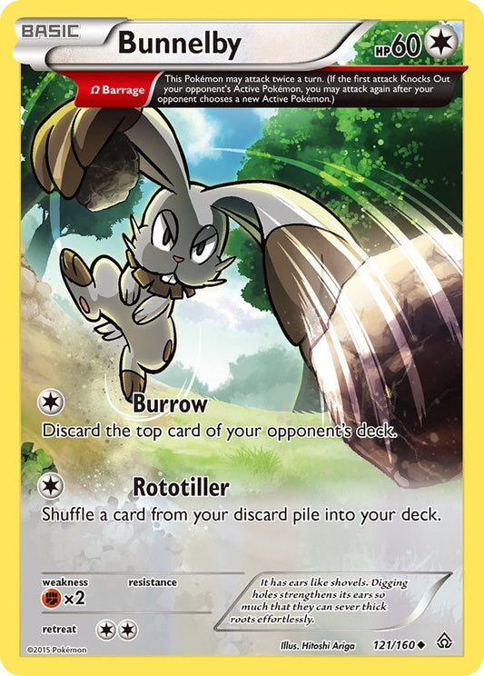Bunnelby (Omega) (121/160) (XY - Primal Clash) (PRC)