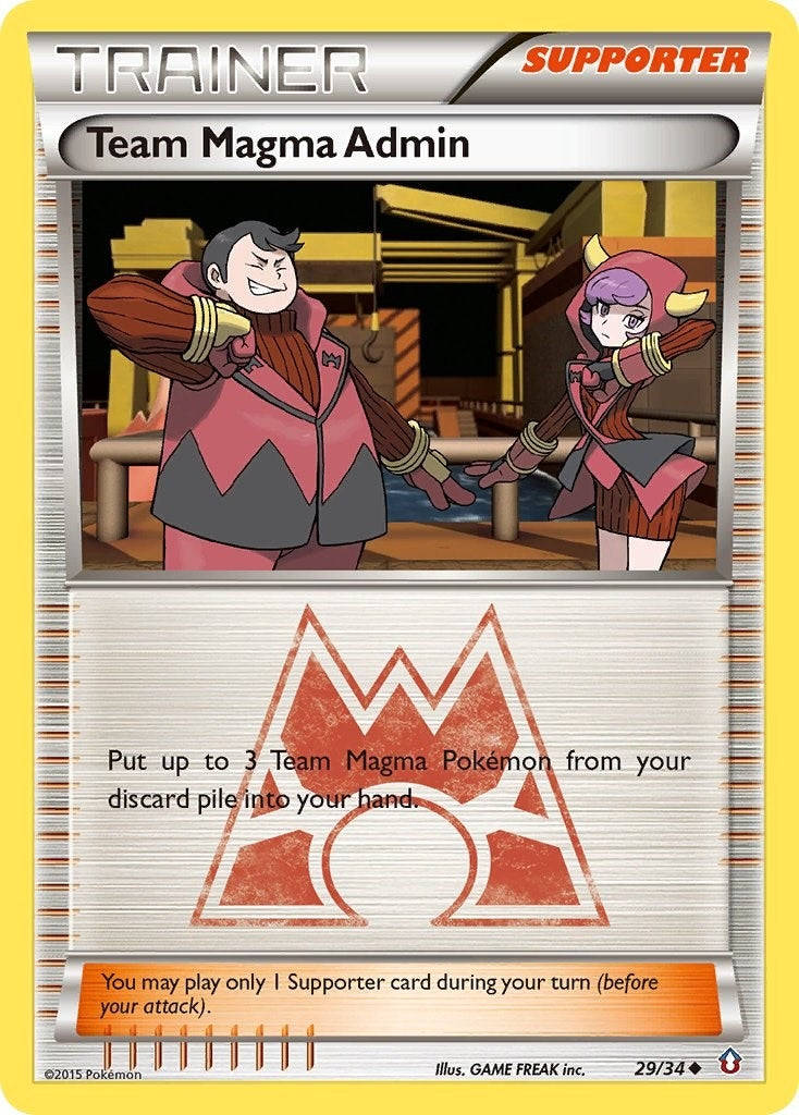 Team Magma Admin (29/34) (DCR)