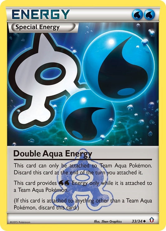 Double Aqua Energy (33/34) (Double Crisis) (DCR)