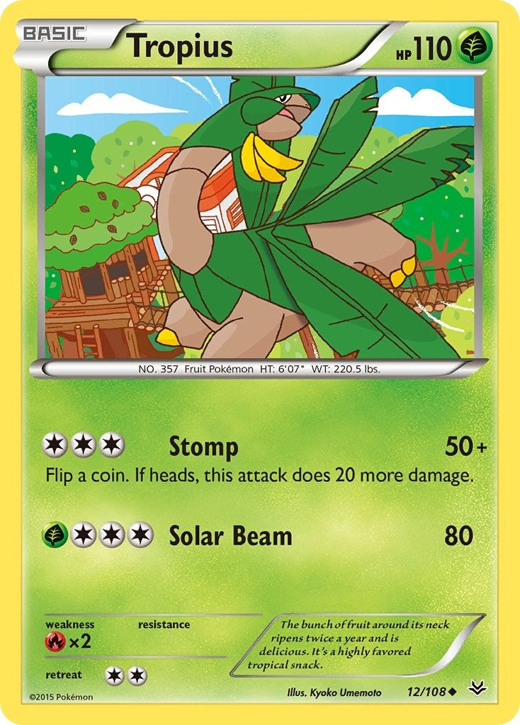 Tropius (12/108) (ROS)