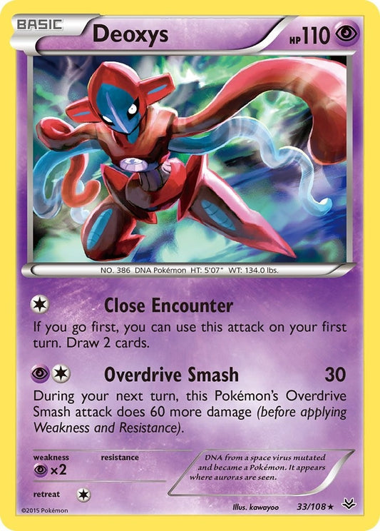 Deoxys (33/108) (XY - Roaring Skies) (ROS)