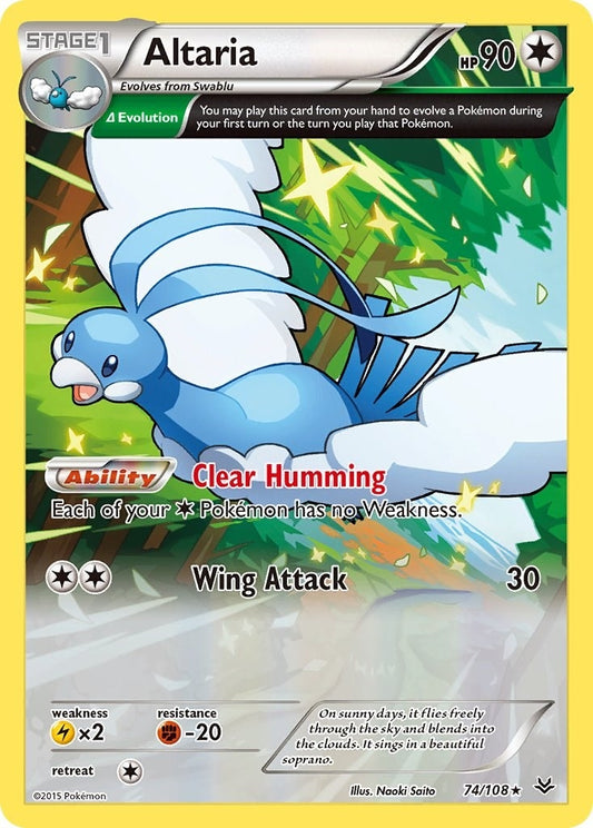 Altaria (74 Delta) (74/108) (XY - Roaring Skies) (ROS)