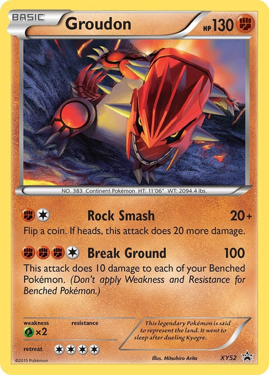 Groudon - XY52 (XY52) (PR)
