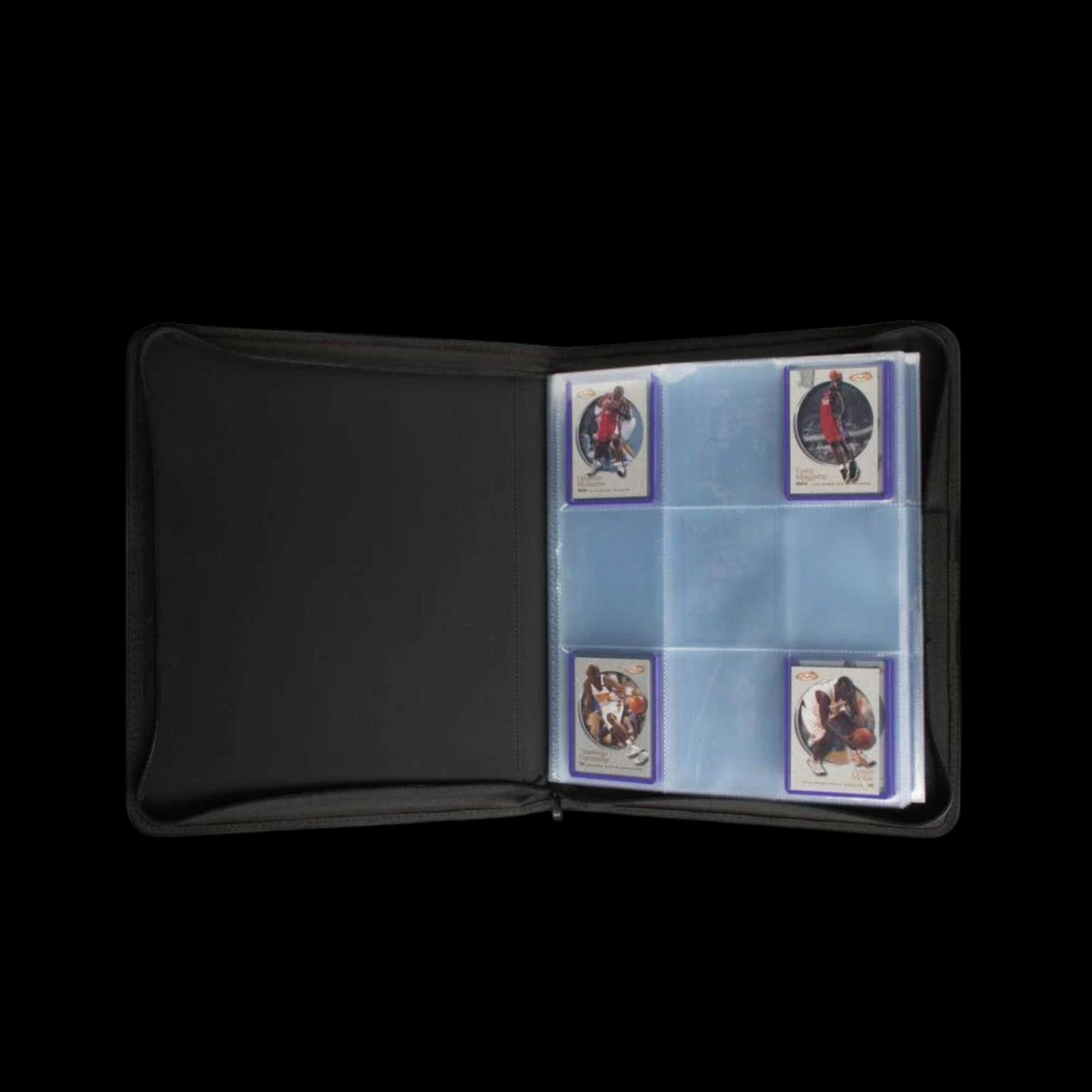 Ultra Pro Premium Toploader Zippered Binder Black 9 Pocket 180x Cards