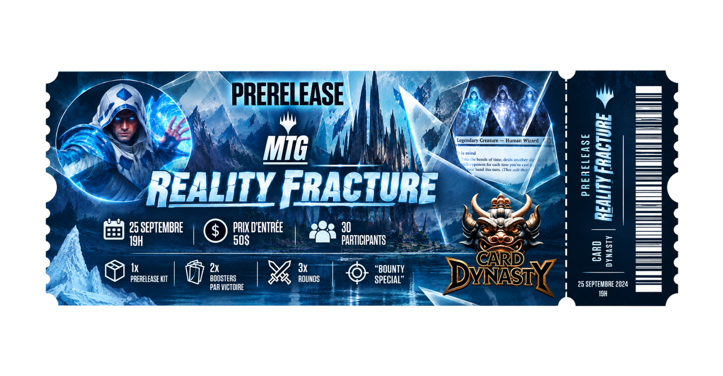 MTG Magic The Gathering Reality Fracture Prerelease Ticket - IN PERSON