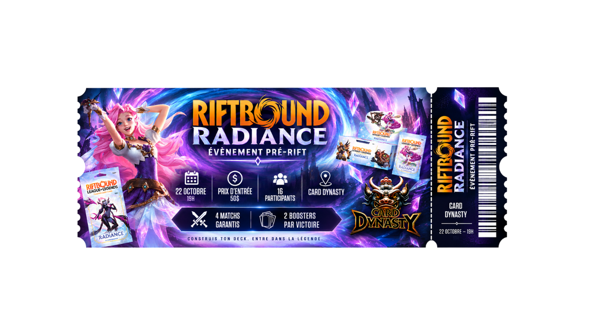 RADIANCE – ÉVÉNEMENT PRÉ-RIFT Ticket - IN PERSON