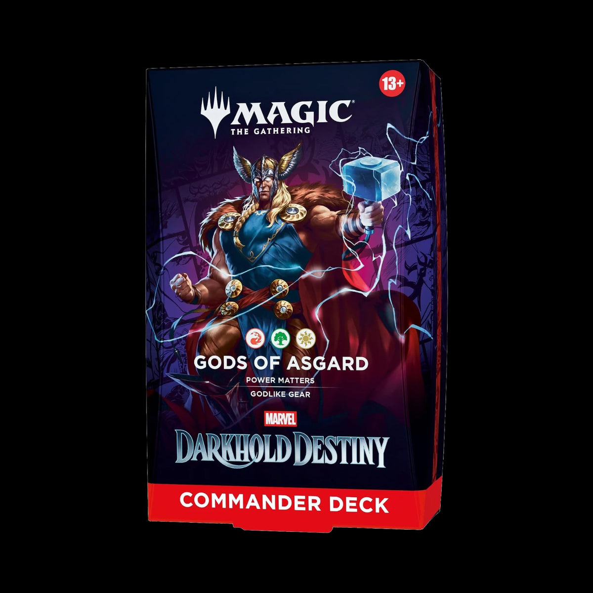 MTG Magic The Gathering Darkhold Fantasy Gods Of Asgard Commander Deck (Ship April 2027)
