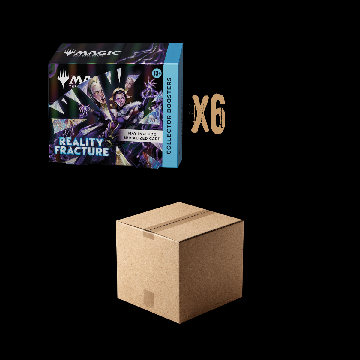 MTG Magic The Gathering Reality Fracture 6x Collector Booster Box Sealed Case (Ships October 2026)