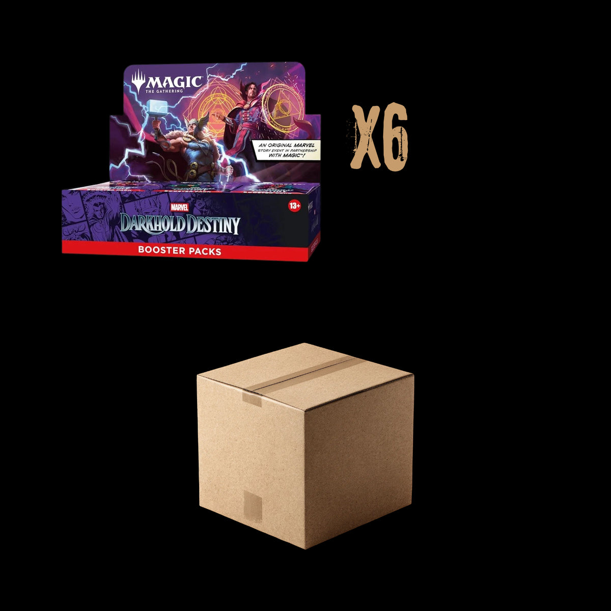 MTG Magic The Gathering Darkhold Destiny x6 Booster Box Sealed Case (Ships April 2027)