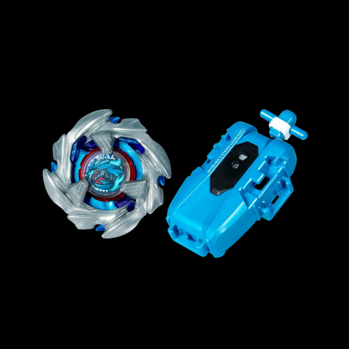 Beyblade X Cobalt Dragoon 2-60C Launcher Set