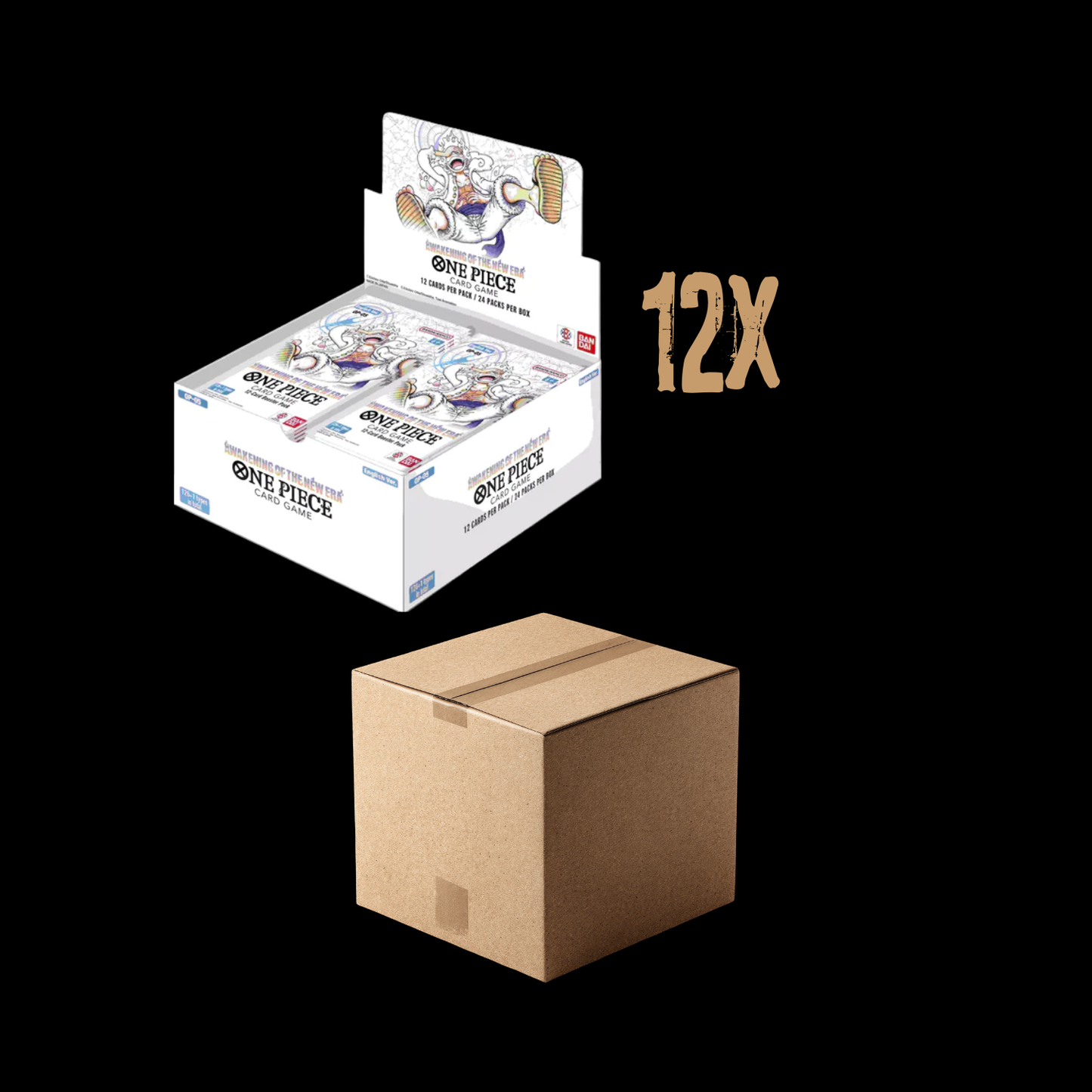 One Piece Awakening Of The New Era Booster Box OP-05 x12 Sealed Case