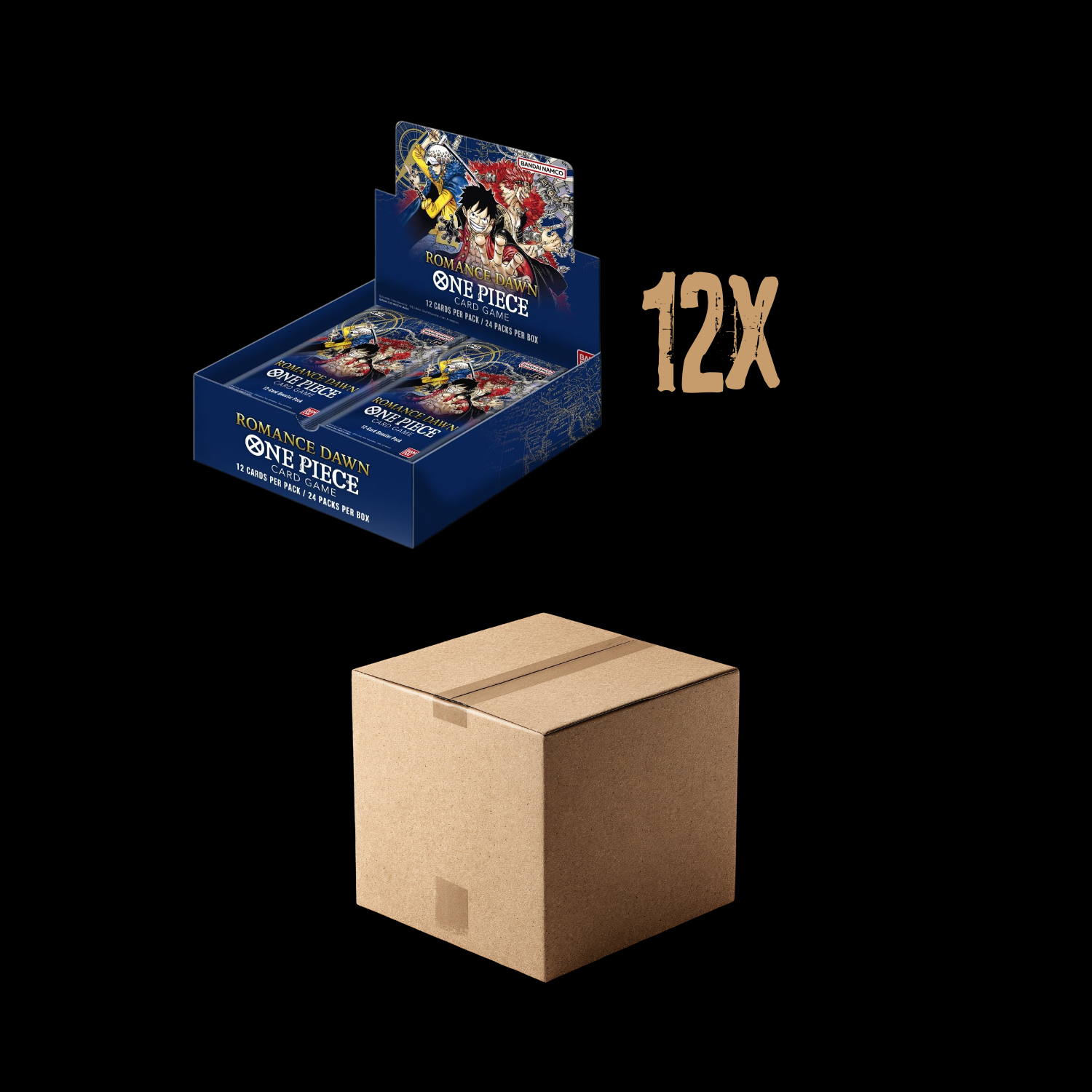 One Piece Romance Dawn Booster Box OP-01 x12 Sealed Case – Card Dynasty