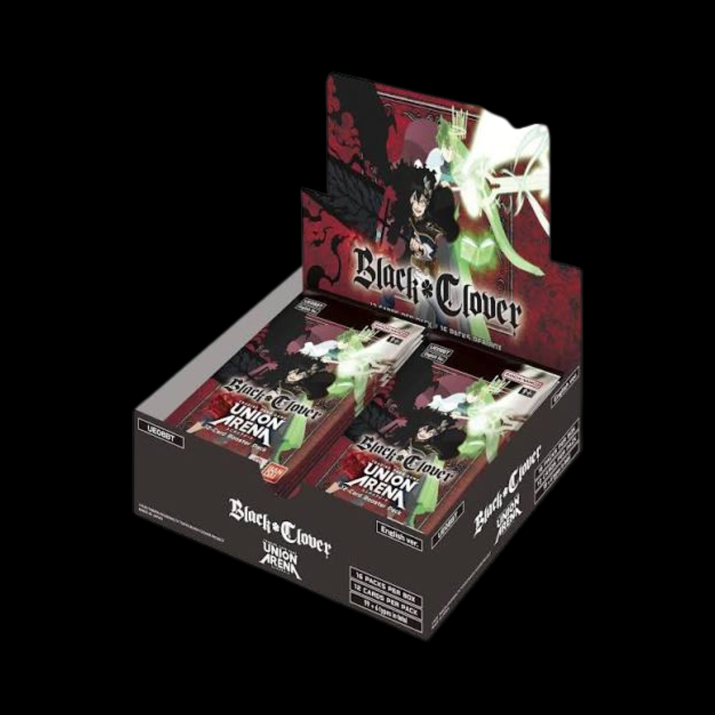 Black Clover Union Arena UE08BT Booster Box