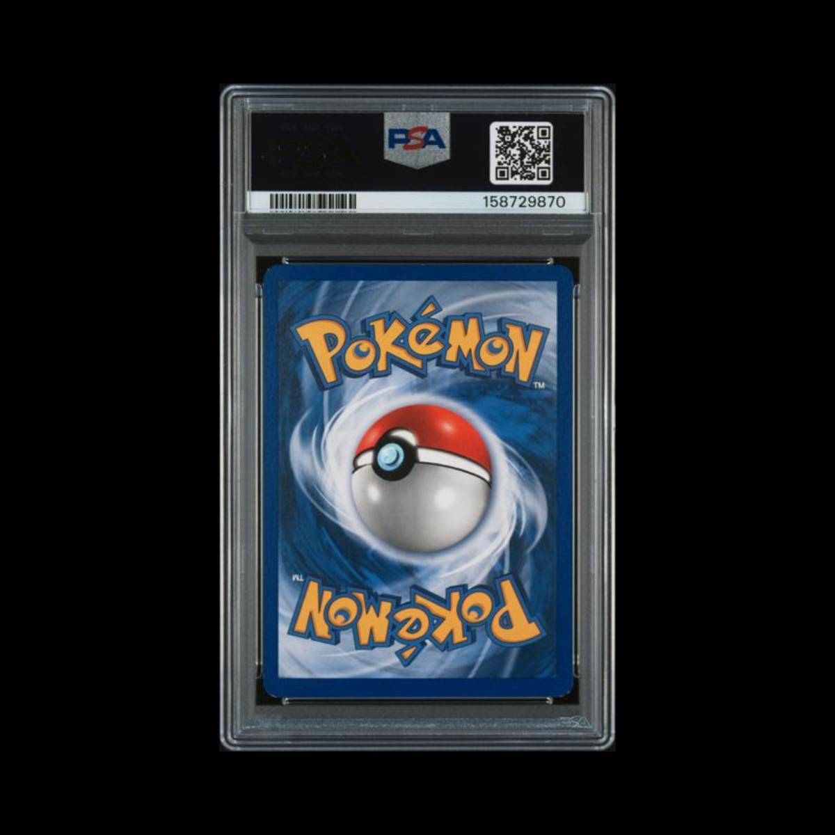 Pokemon Slab Ampharos EX 89 PSA 7 NM 2003 **4 SWIRLS**