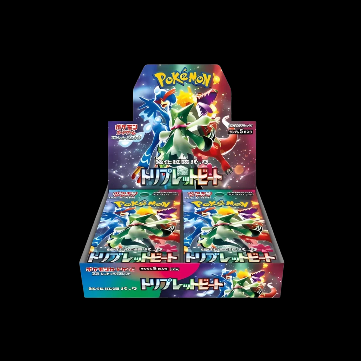 Pokemon Triple Beat Japanese Booster Box Shrink Wrapped