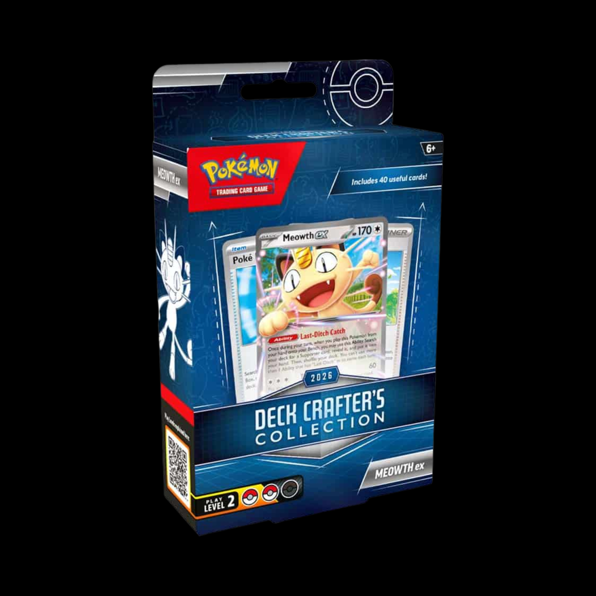 Pokemon Deck Crafter's Collection - Meowth EX (Ships Oct 2026)