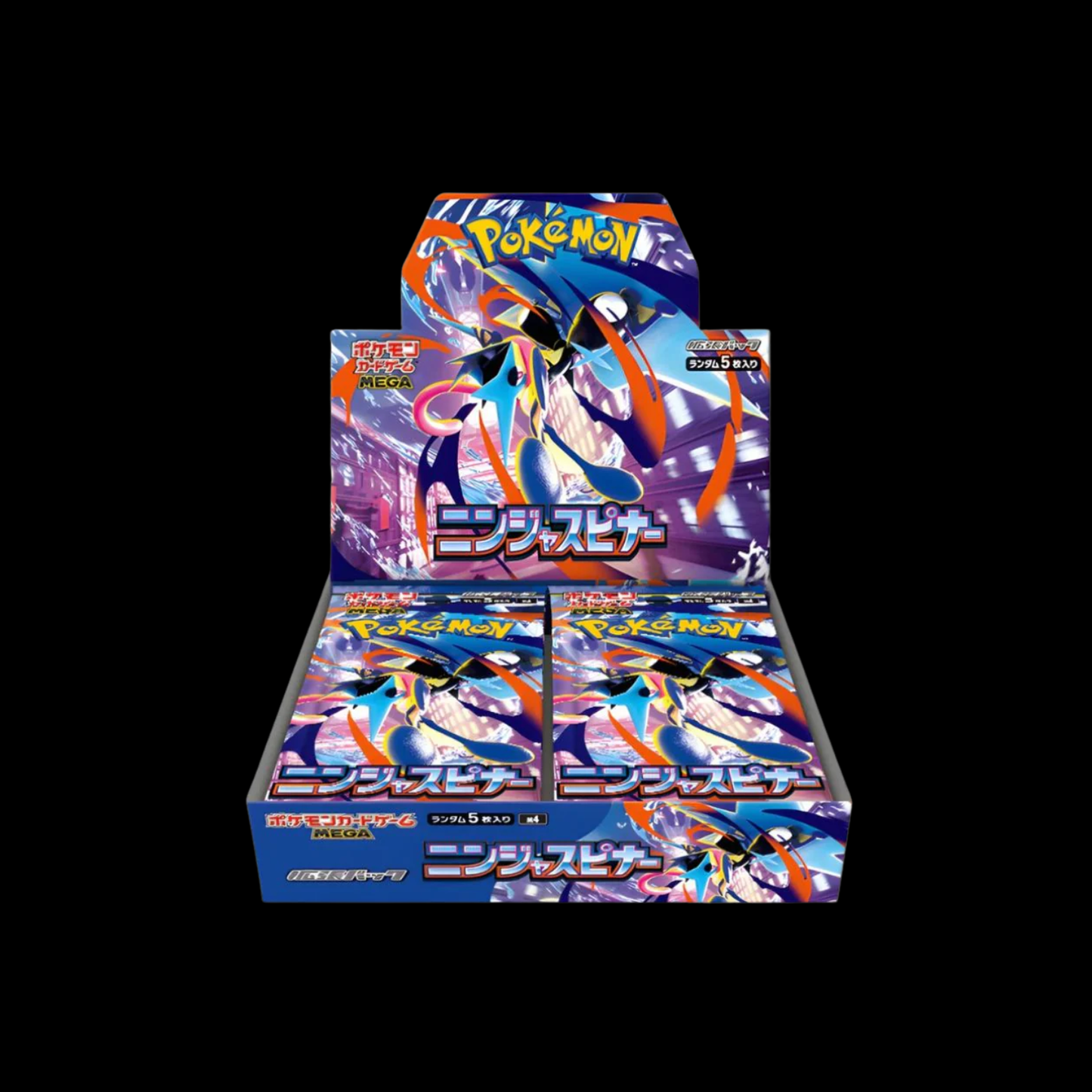 Pokemon Ninja Spinner Japanese Booster Box No Shrink