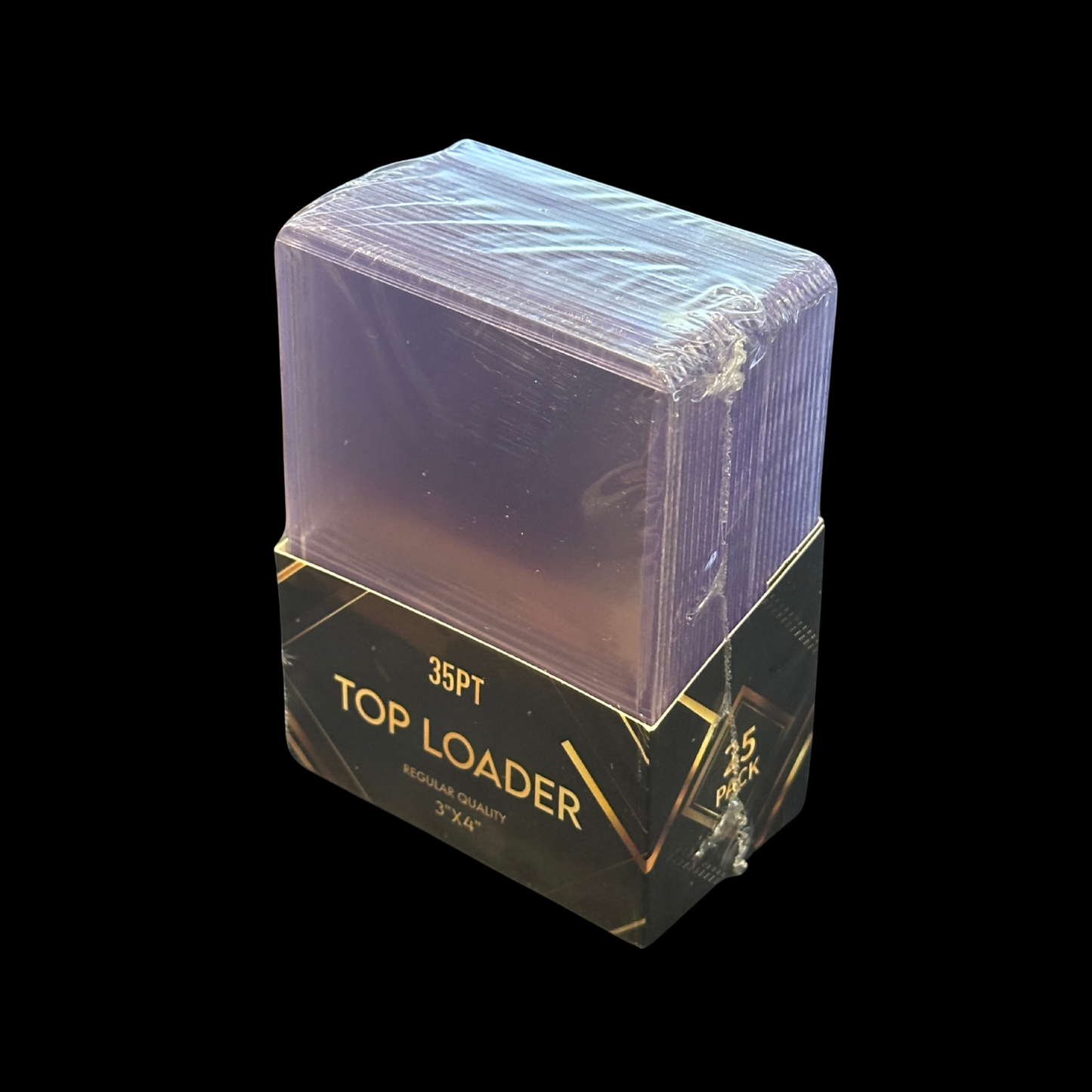 35PT 3" X 4" Regular Toploader 25x