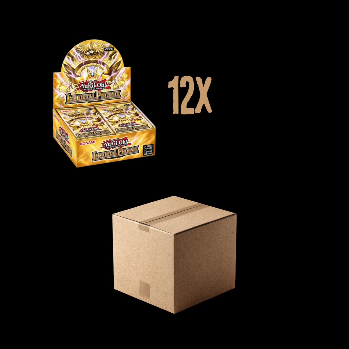 Yu-Gi-Oh! Immortal Phoenix 12x Booster Box Sealed Case (Ships January 29 2027)