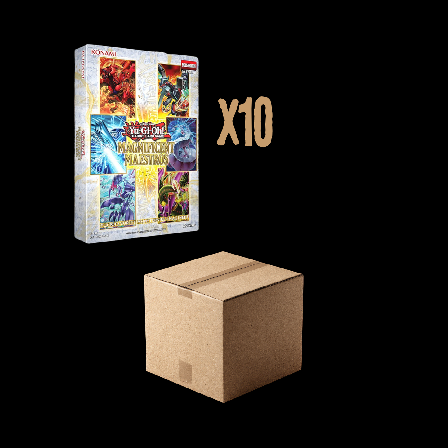 Yu-Gi-Oh! Magnificent Maestros x10 Mini Box Display Case (Ships November 2026)