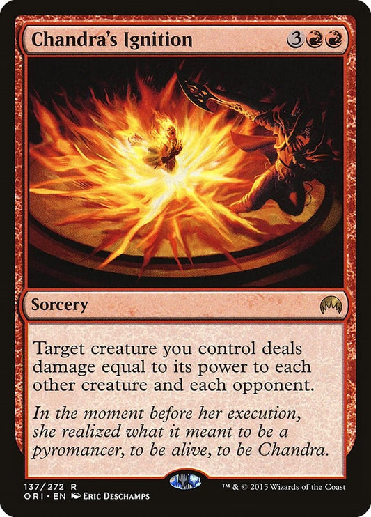 Chandra's Ignition (137) (ORI)