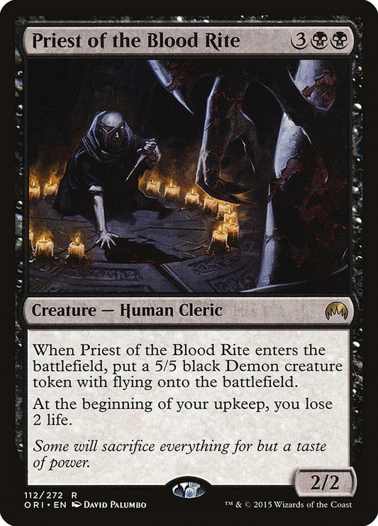 Priest of the Blood Rite (112) (ORI)