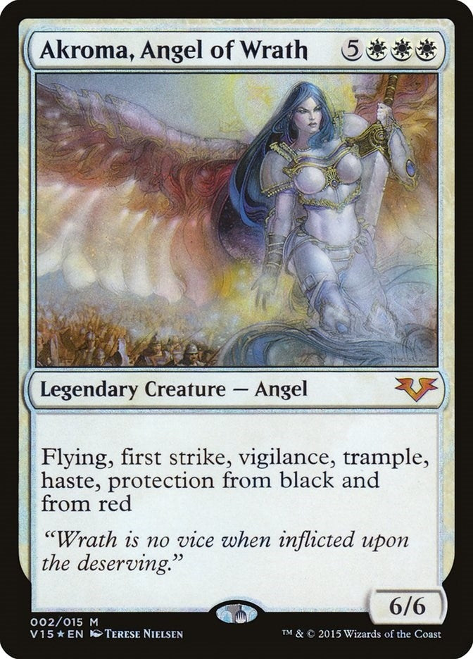 Akroma, Angel of Wrath (2) (V15)