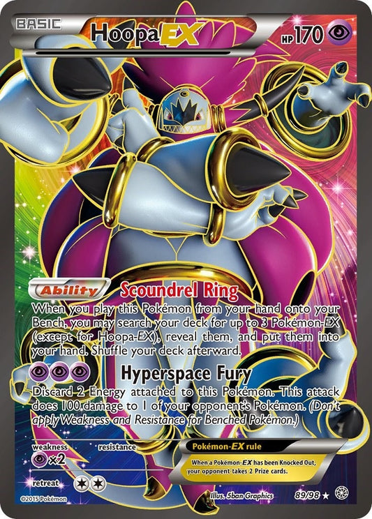 Hoopa EX (89 Full Art) (89/98) (AOR)