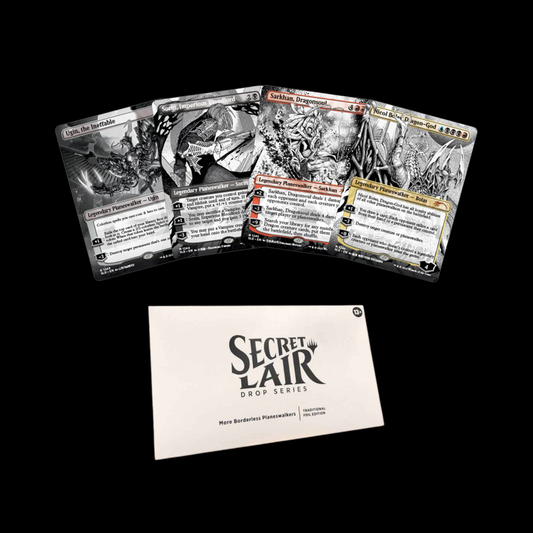 MTG Magic The Gathering Secret Lair More Borderless Planeswalkers Foil Edition Sealed