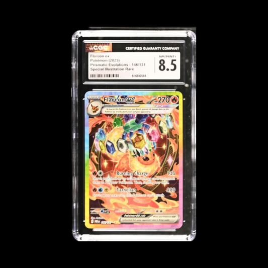 Pokemon Slab Flareon Ex 146 CGC 8.5 NM 2025