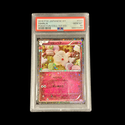 Pokemon JP Slab Swirlix Pokekyun Collection 1st Ed 23 PSA 10 2016
