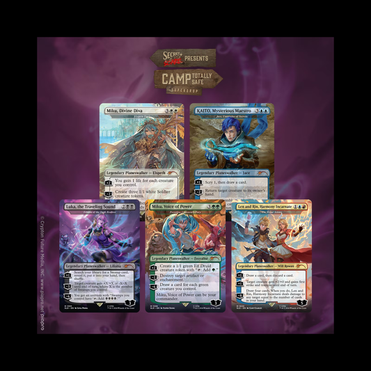MTG Magic The Gathering Secret Lair Drop Series Hatsune Miku Electric Entourage Non-Foil Sealed