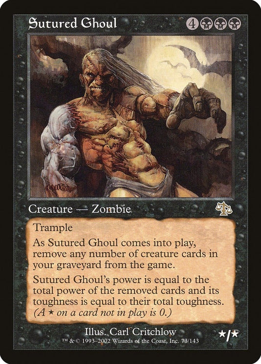 Sutured Ghoul (73) (JUD)