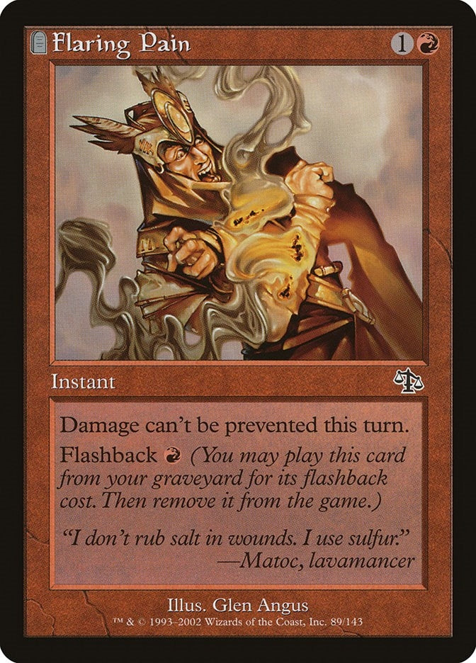 Flaring Pain (89) (JUD)