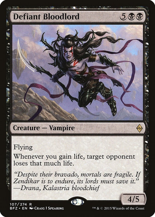 Defiant Bloodlord (107) (BFZ)