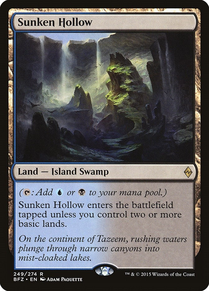 Sunken Hollow (249) (BFZ)