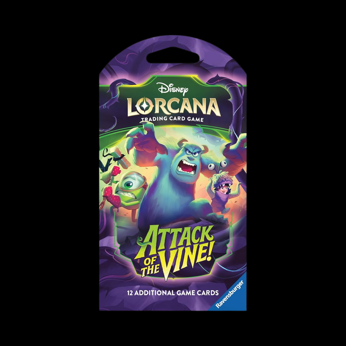 Disney Lorcana Attack Of The Vine Sleeved Booster Pack