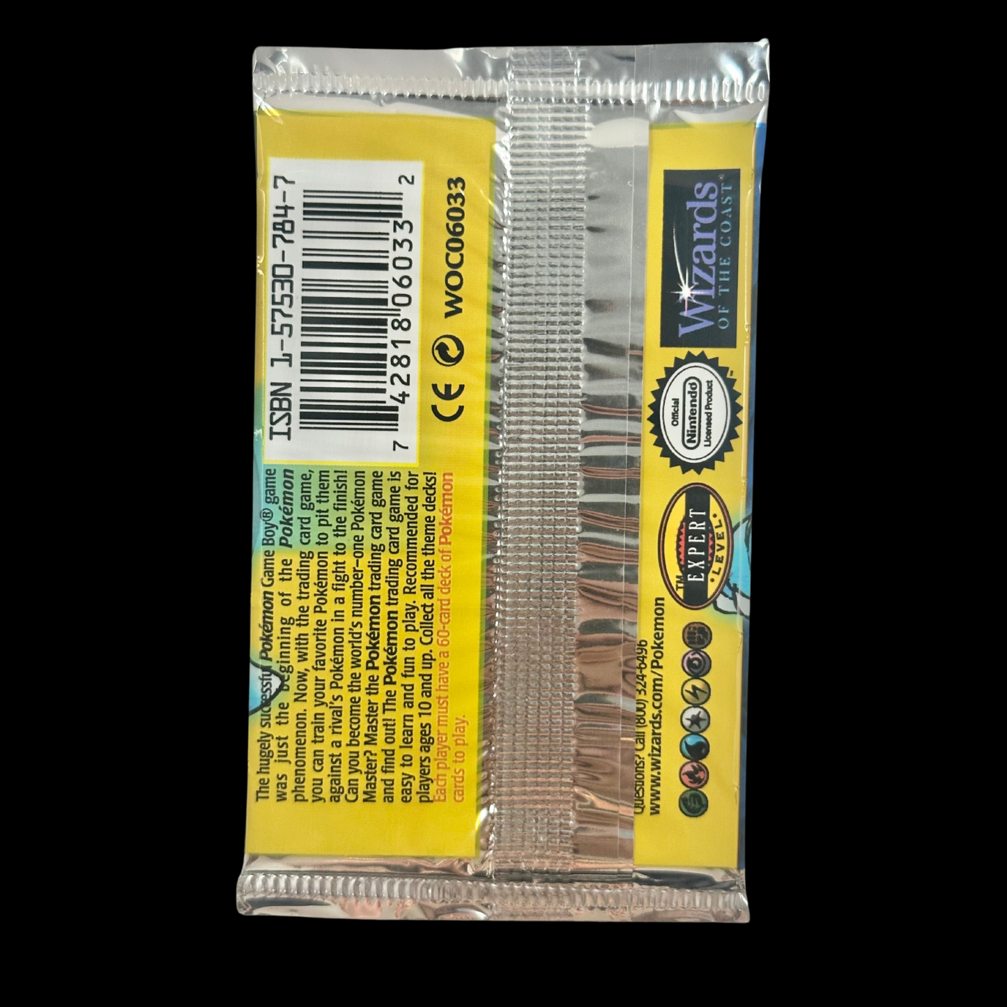 Pokemon Base Set Unlimited Booster Pack 1999