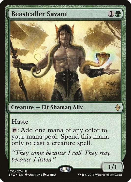 Beastcaller Savant (170) (BFZ)